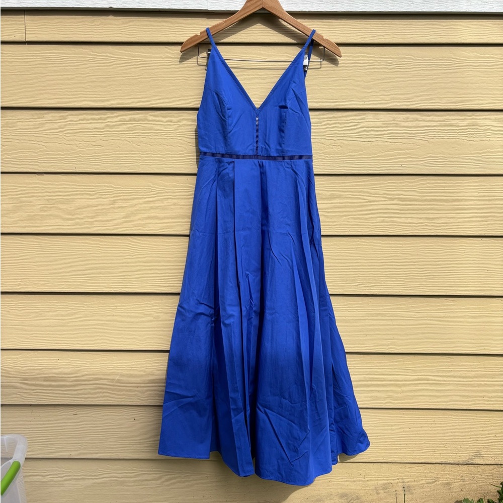 COS Blue Spaghetti Strap Sundress for Weddings